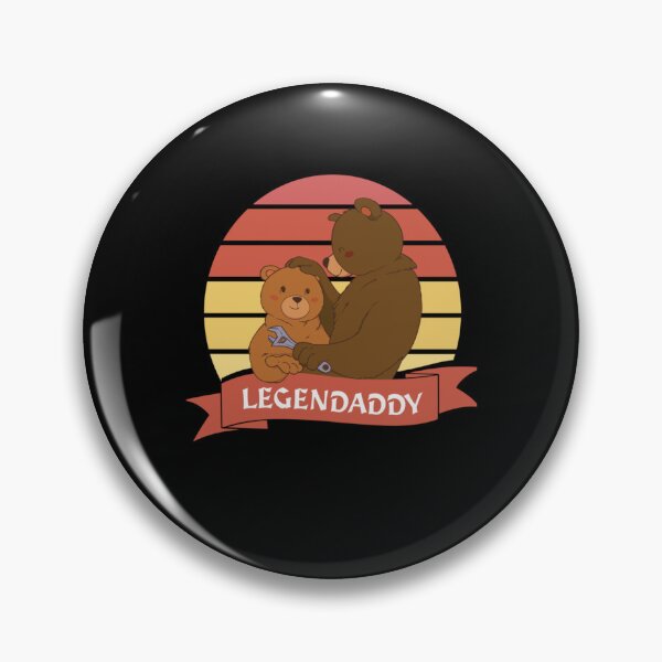 Item preview, Legendaddy porque tu padre es el legendario papá oso Camiseta esencial designed and sold by Impressvibes.
