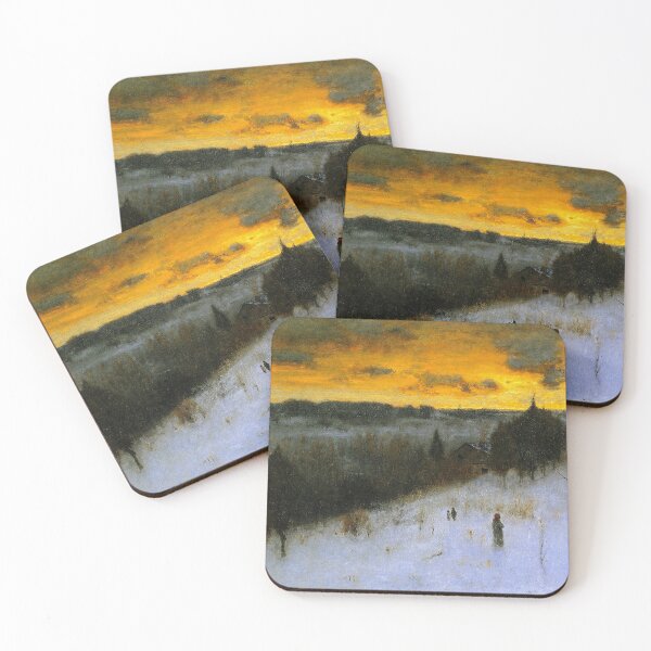 Item preview,  A Winter Evening - George Inness designed and sold by Vintage Designs +.