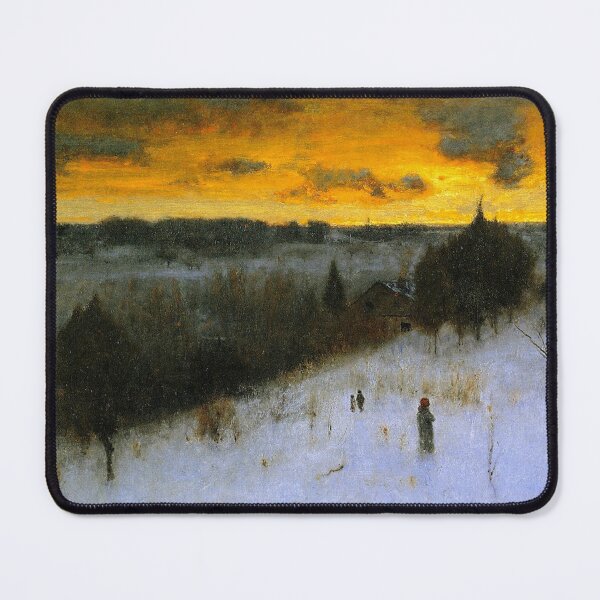 Item preview, A Winter Evening - George Inness designed and sold by Vintage Designs +.