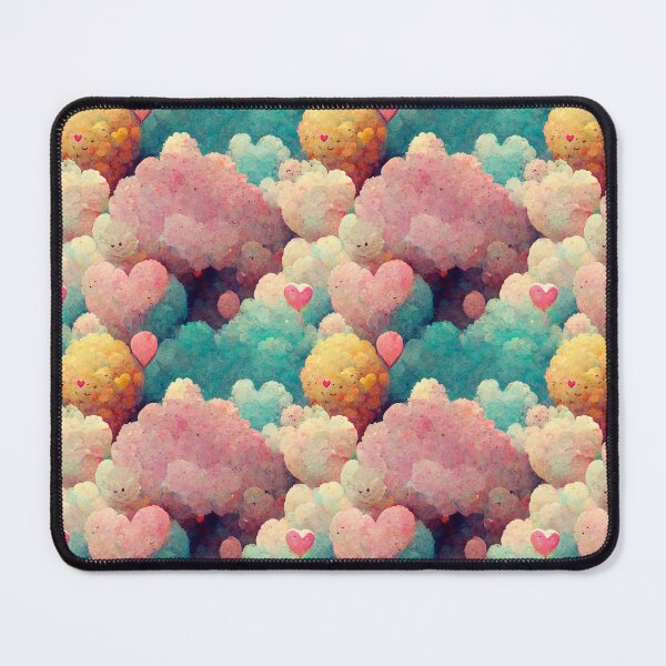 Item preview, Cute clouds and hearts designed and sold by ZvekiVintage.