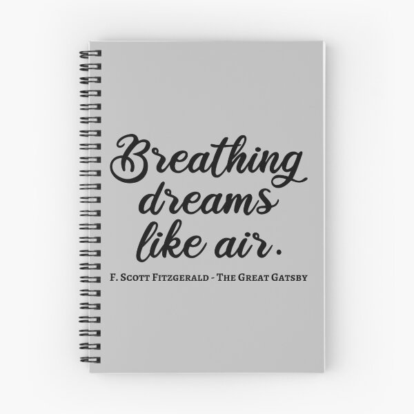 Item preview, The Great Gatsby Quote II - Handwritten Style designed and sold by Lemon Pepper.