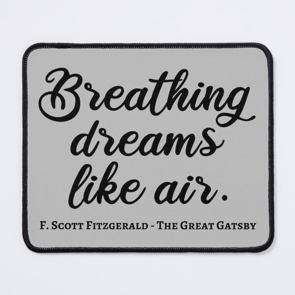 Item preview, The Great Gatsby Quote II - Handwritten Style designed and sold by Lemon Pepper.