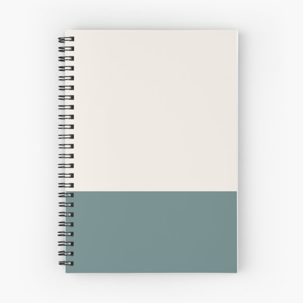 Item preview, Minimalist Solid Color Block in Cream and Ocean Bay designed and sold by Ladies-Boutique.