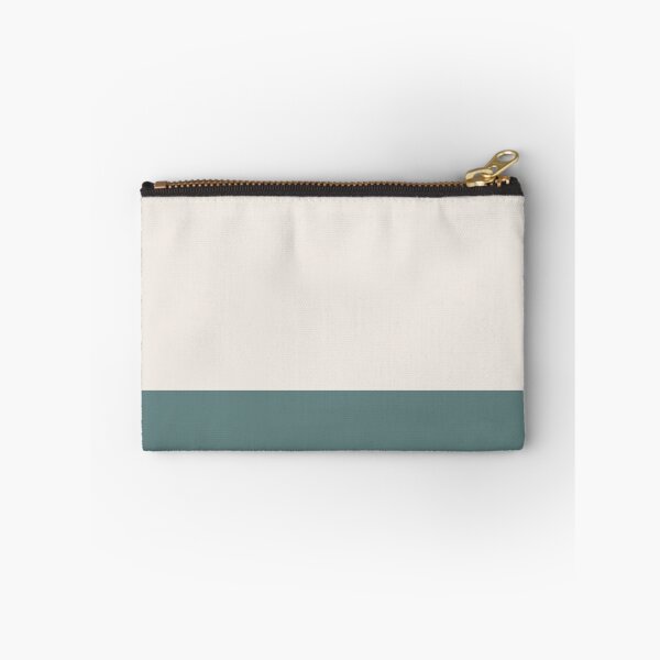 Item preview, Minimalist Solid Color Block in Cream and Ocean Bay designed and sold by Ladies-Boutique.