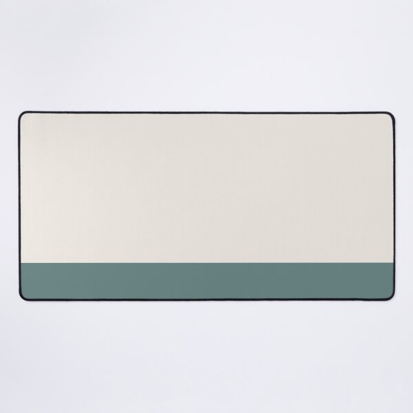 Item preview, Minimalist Solid Color Block in Cream and Ocean Bay designed and sold by Ladies-Boutique.