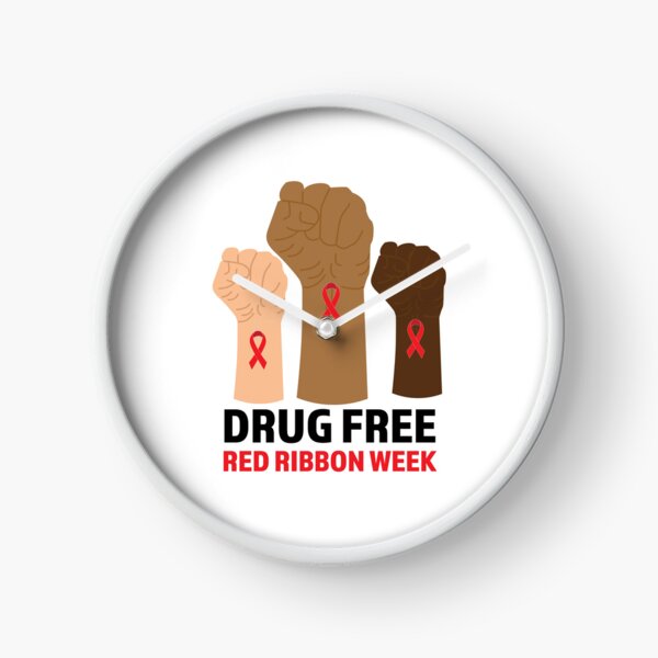 Item preview, Red Ribbon week awareness, drug free designed and sold by BlueDiamond-19.