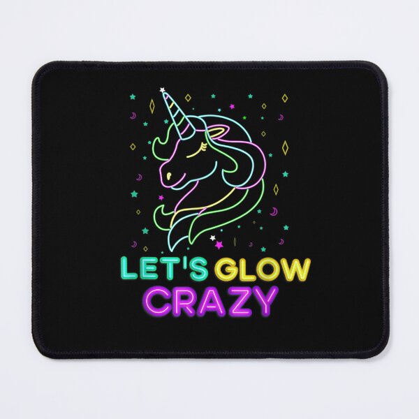 Item preview, Unicorn Let's Glow Crazy Retro 80s Birthday Party Squad Gift designed and sold by beunique5.