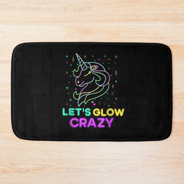 Item preview, Unicorn Let's Glow Crazy Retro 80s Birthday Party Squad Gift designed and sold by beunique5.