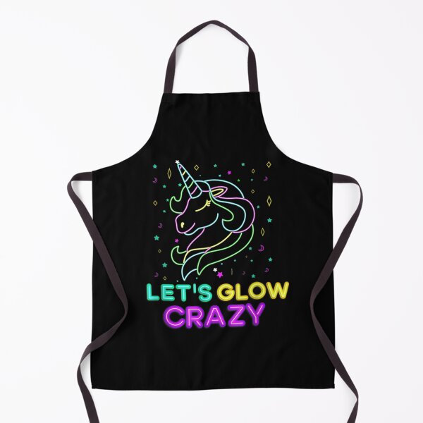 Item preview, Unicorn Let's Glow Crazy Retro 80s Birthday Party Squad Gift designed and sold by beunique5.