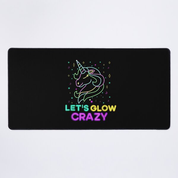 Item preview, Unicorn Let's Glow Crazy Retro 80s Birthday Party Squad Gift designed and sold by beunique5.