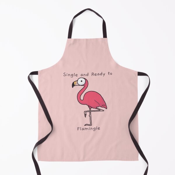 Item preview, Single and Ready to Flamingle - Funny designed and sold by HappyDoodlen.