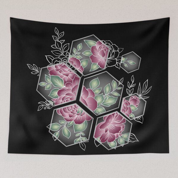 Item preview, Geometric Roses  designed and sold by Paula Helit.