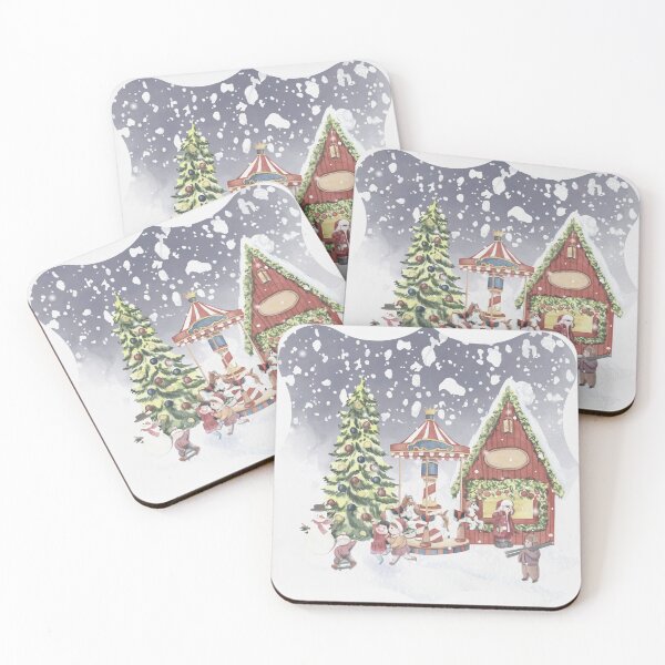 Item preview, Christmas Fair - Christmas Scene designed and sold by All-About-Life.