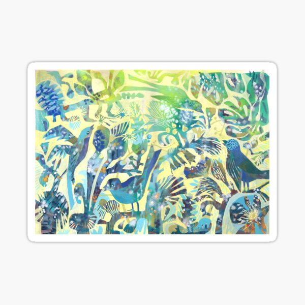 Spring birds Sticker