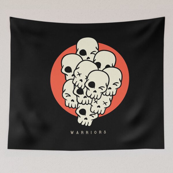 Item preview, Warriors Pride Skull Design Style designed and sold by darknessjeff86.