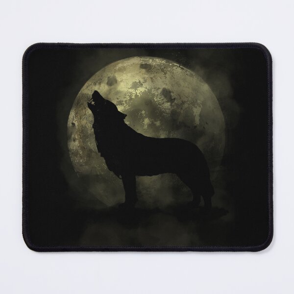 Item preview, Wolf and Moon - Night Howling designed and sold by Area31Studios.