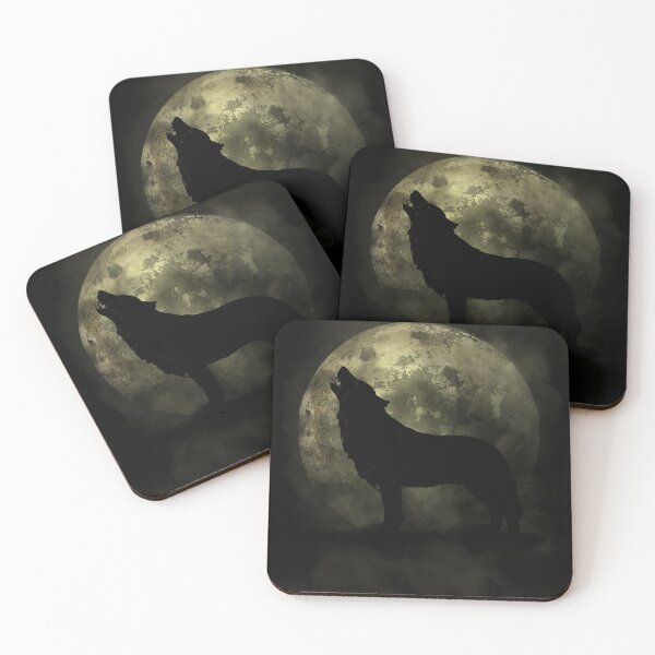 Item preview, Wolf and Moon - Night Howling designed and sold by Area31Studios.