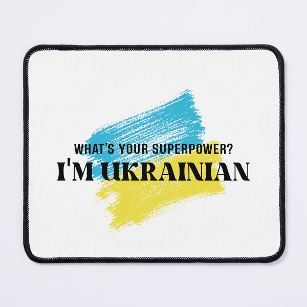 Item preview, Whats Your Superpower? I Am Ukrainian designed and sold by InnaPo ⭐⭐⭐⭐⭐.