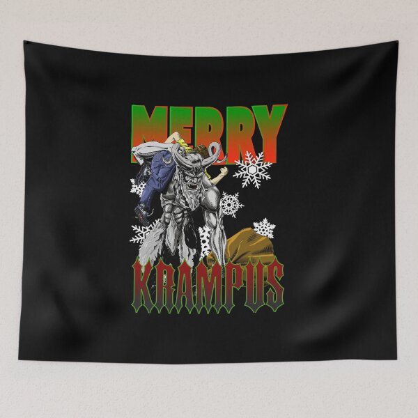 Item preview, Mens Womens Merry Krampus Christmas Awesome Music Fan designed and sold by Allegrascaffidi.