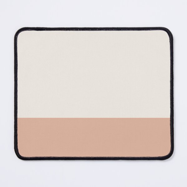 Item preview, Minimalist Solid Color Block in Cream and Peach Blush designed and sold by Ladies-Boutique.