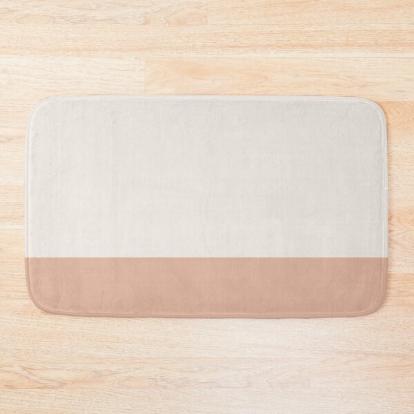 Item preview, Minimalist Solid Color Block in Cream and Peach Blush designed and sold by Ladies-Boutique.