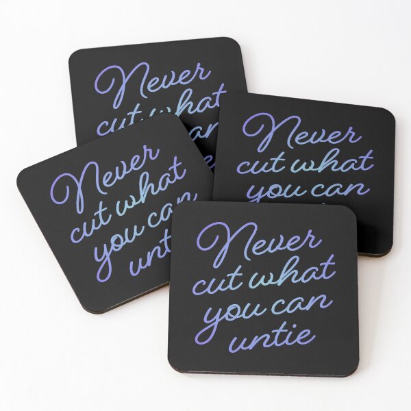 Item preview, Never cut what you can untie v.3 designed and sold by x1brett.