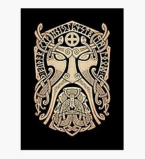 THOR.GODMASK. Photographic Print