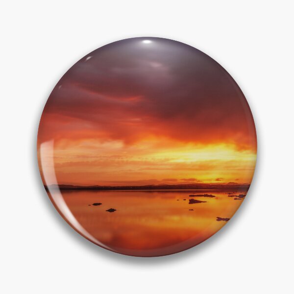 Item preview, Dramatic Sunset over a quite lake in Spain designed and sold by TenbrinkDesigns.