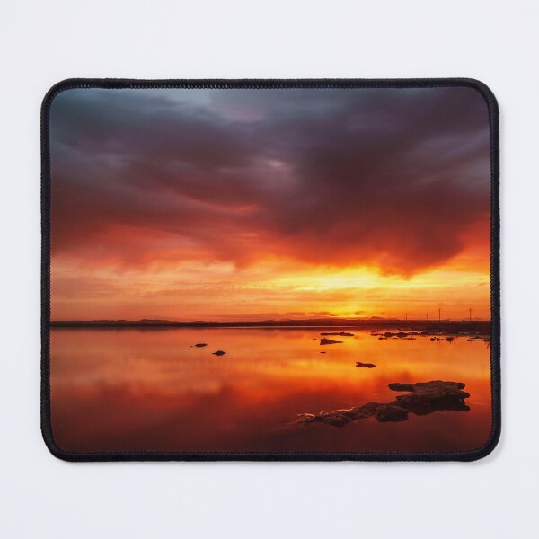 Item preview, Dramatic Sunset over a quite lake in Spain designed and sold by TenbrinkDesigns.