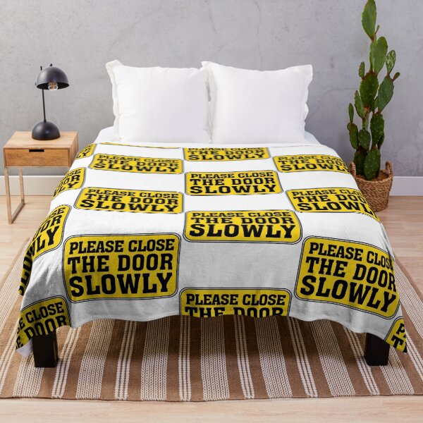 Item preview, please close the door slowly Taxi And Car Yellow And Black Sticker designed and sold by VexelPro.