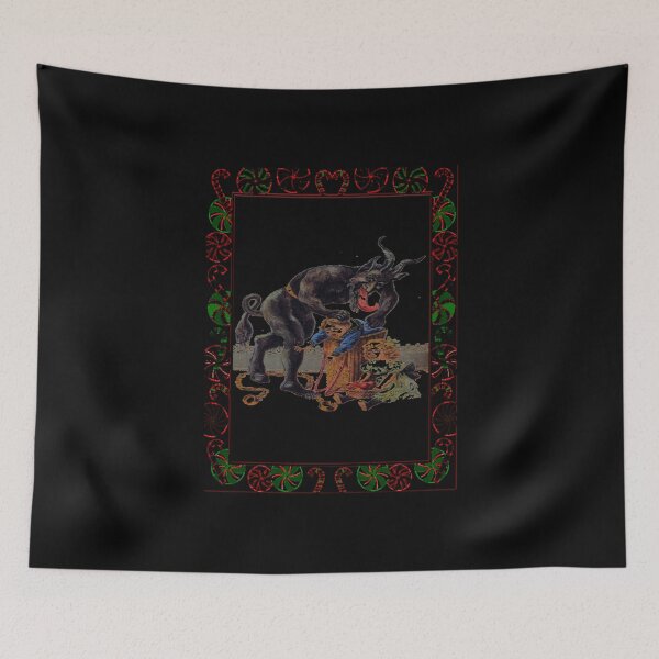 Item preview, Music Retro Christmas Krampus Holiday Cute Graphic Gift designed and sold by Allegrascaffidi.