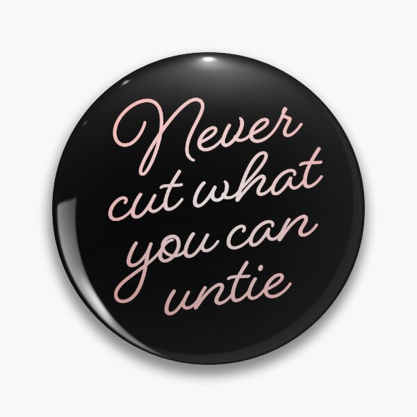 Item preview, Never cut what you can untie v.5 designed and sold by x1brett.