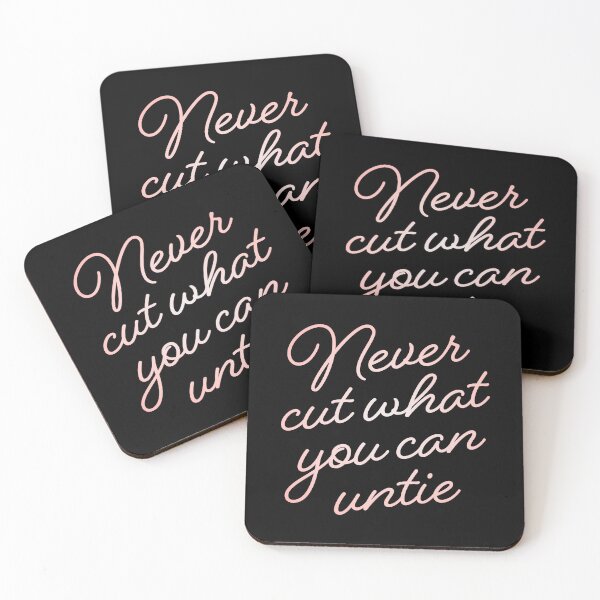 Item preview, Never cut what you can untie v.5 designed and sold by x1brett.