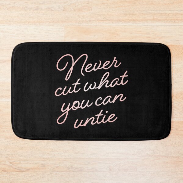 Item preview, Never cut what you can untie v.5 designed and sold by x1brett.
