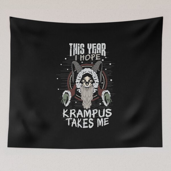 Item preview, Music Vintage Retro Christmas Krampus Holiday Gifts Music Fans designed and sold by Allegrascaffidi.