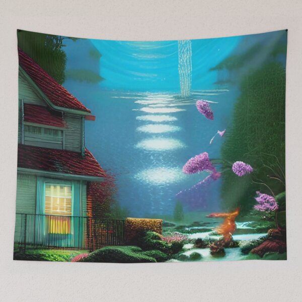 Item preview, house under water designed and sold by OverAltruist.