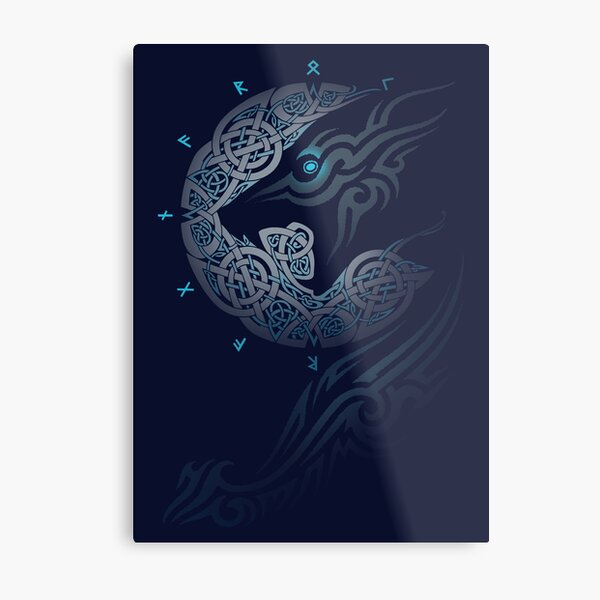 RAGNAROK MOON Metal Print