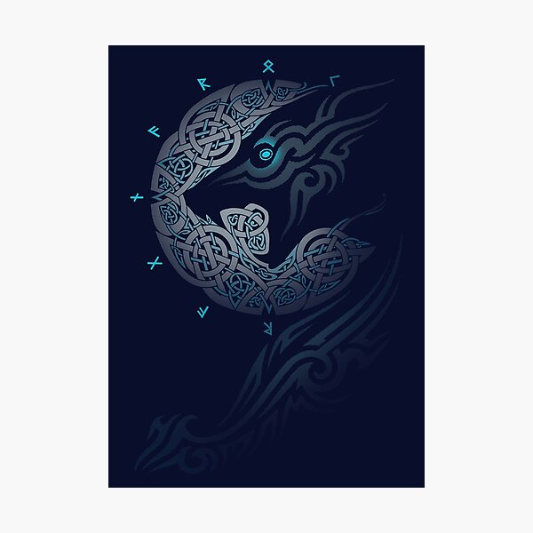 RAGNAROK MOON Photographic Print