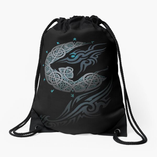 RAGNAROK MOON Drawstring Bag