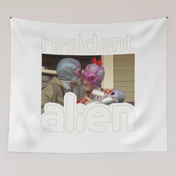 Item preview, Resident Alien Prime Edition Graphic Perfect Xmas Gift Fan    designed and sold by EdmanSileiko.