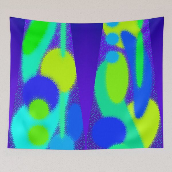 Item preview, Blue Green Lava designed and sold by StudioBoomBoom.