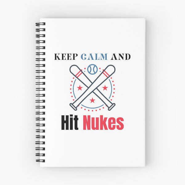 Artikelvorschau, Keep Calm and Hit Nukes Funny Baseball Design Perfektes Geschenk entworfen und verkauft von NGAGE "LIVE LIFE".