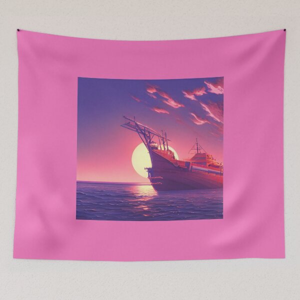 Item preview, Ship At Night designed and sold by NitaBond.