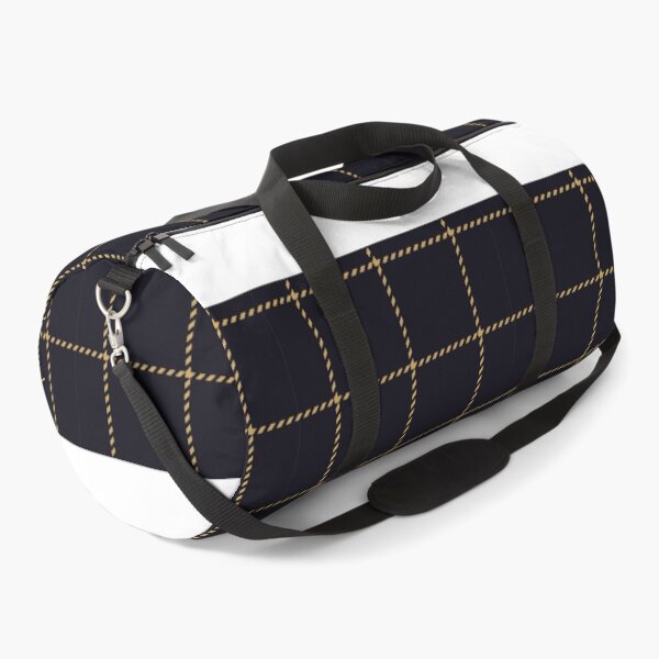 Item preview, Dark Blue And Gold Lines Checkered designed and sold by wildberriesph.