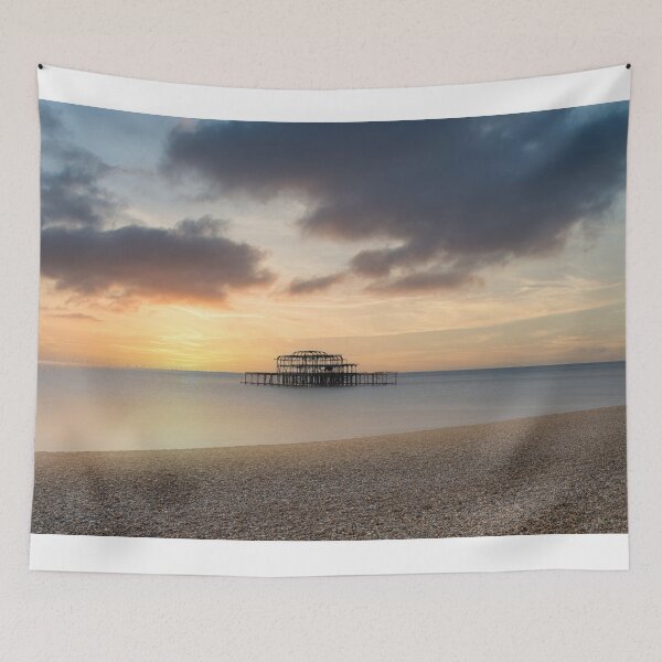 Item preview, Brighton-Seafront,-Old-west-Pier designed and sold by kathleenjean.