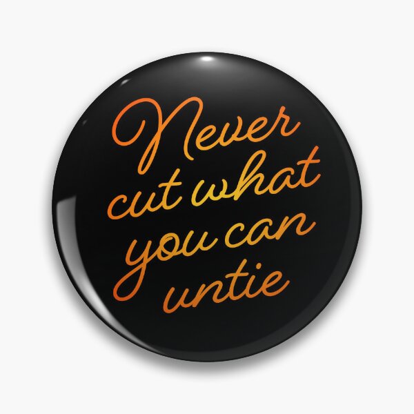 Item preview, Never cut what you can untie v.6 designed and sold by x1brett.