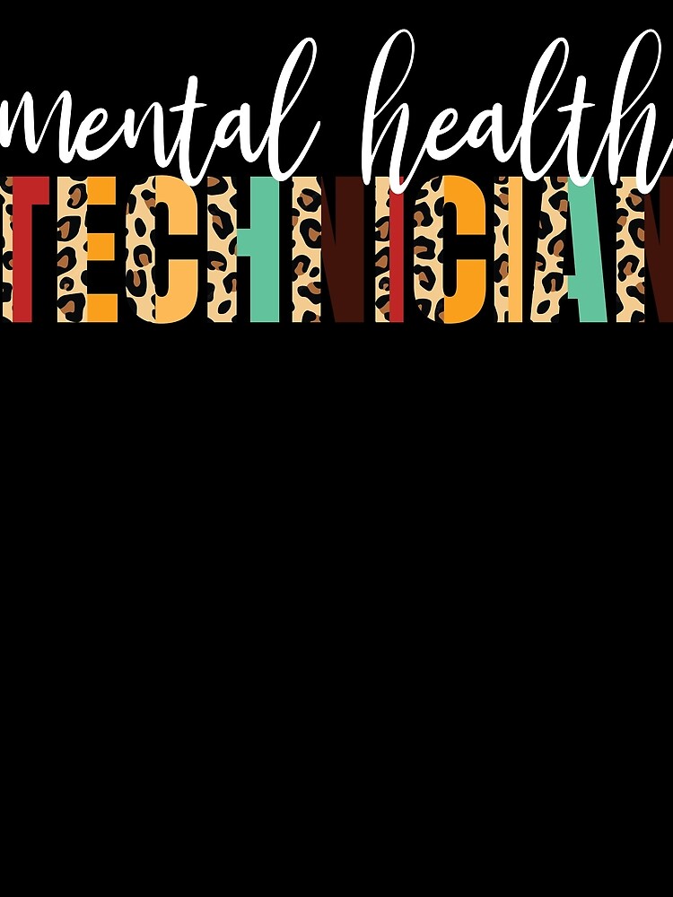Thumbnail 3 von 3, Tuch, Mental Health Tech Cheetah Print Psychiatric Technician Gear designt und verkauft von DynamicDesign.