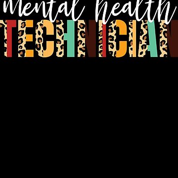 Vorschaubild zum Design Mental Health Tech Cheetah Print Psychiatric Technician Gear von DynamicDesign