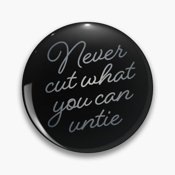 Item preview, Never cut what you can untie v.8 designed and sold by x1brett.