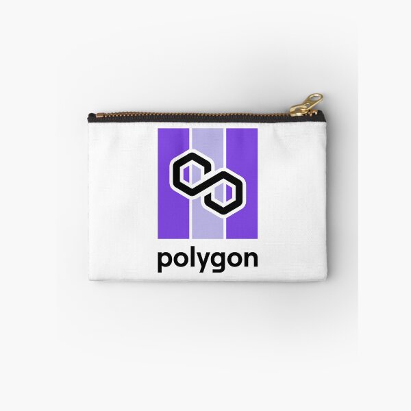 Item preview, Polygon MATIC Crypto Altcoin - Modern Design in Purple Colour Scheme designed and sold by CryptoMoods.